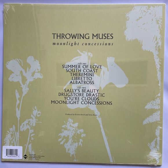 Throwing Muses NEW Moonlight Concessions Limited Cream Vinyl Fire Records 2025 - Picture 3 of 3